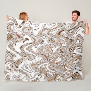 Handles 5 Abstract, 2018 (photo)   SVP Images Fleece Blanket