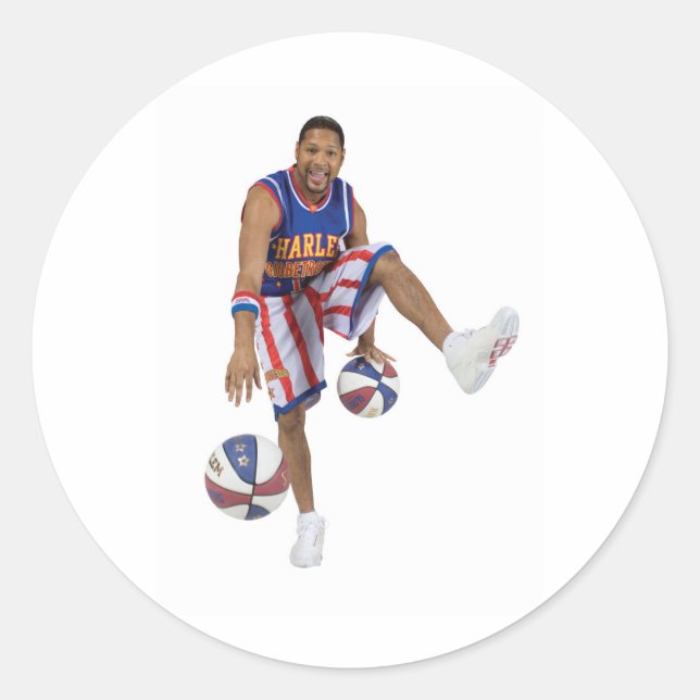 Handles Franklin Classic Round Sticker (Front)