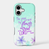 Handlettered Bible Verse iPhone Case, Scripture