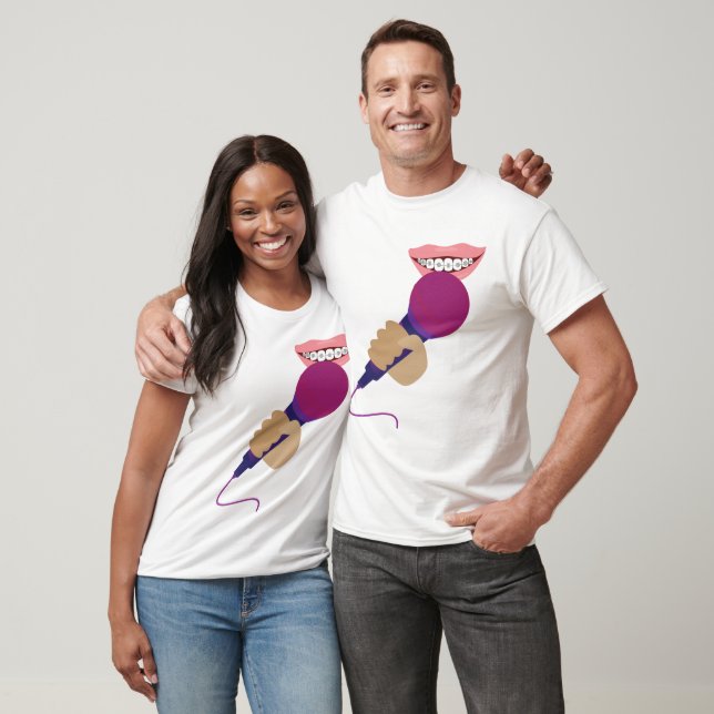 Handling Microphone T-Shirt (Unisex)