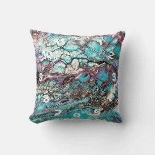 Handmade abstract painting - Kook Art - Cushion