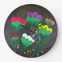  Handmade artwork - Butterfly Bolssom