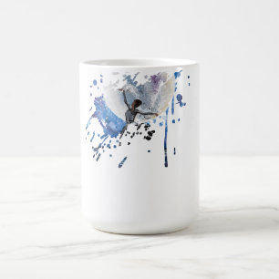 Handmade artwork- dancing with the moon coffee mug