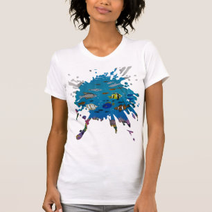 Handmade artwork- ocean depths T-Shirt