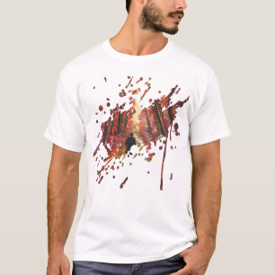 Handmade artwork- Orange forest  T-Shirt