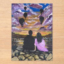 Handmade Artwork – Sunset Together