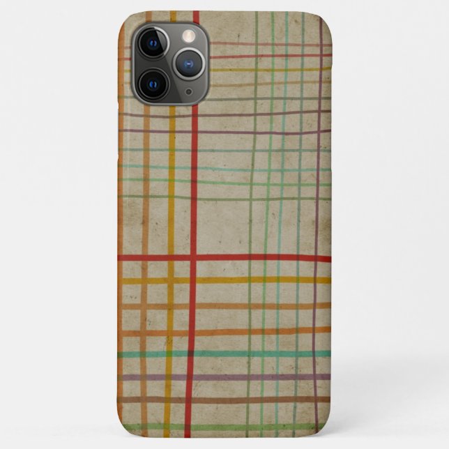 Handmade Check Pattern Case (Back)