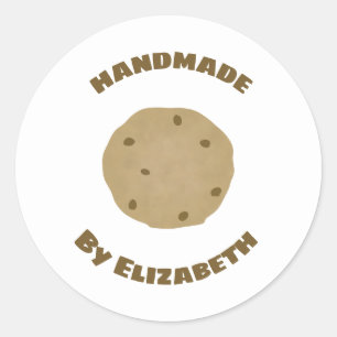 Handmade Cookies Classic Round Sticker