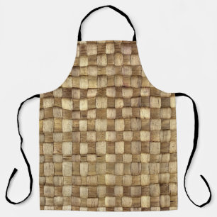 Handmade Craft Basket Seamless Texture Apron