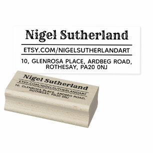 Handmade Crafts Rubber Stamp