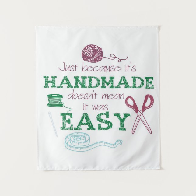 Handmade Crochet Lover Gift | Perfect Gift Tapestry (Front)