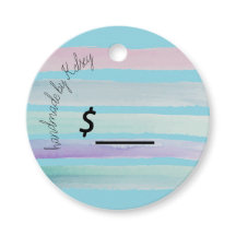 Handmade custom market price tags