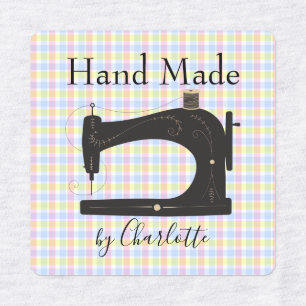 Handmade Dressmakers Personalised Labels
