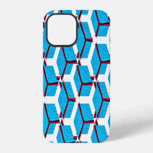 Handmade ethnic pattern, textile texture. iPhone 12 case