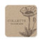Handmade Flower Logo Kraft
