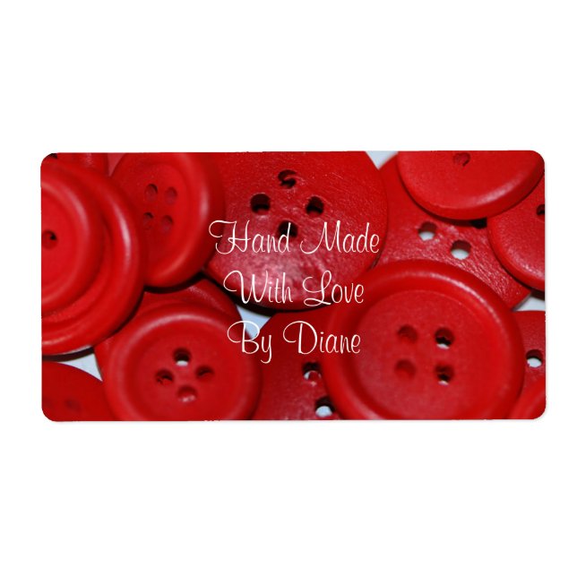 Handmade for You Labels (Front)
