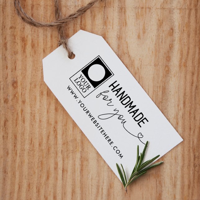 Handmade For You Logo & Website Rubber Stamp (Creator Uploaded)