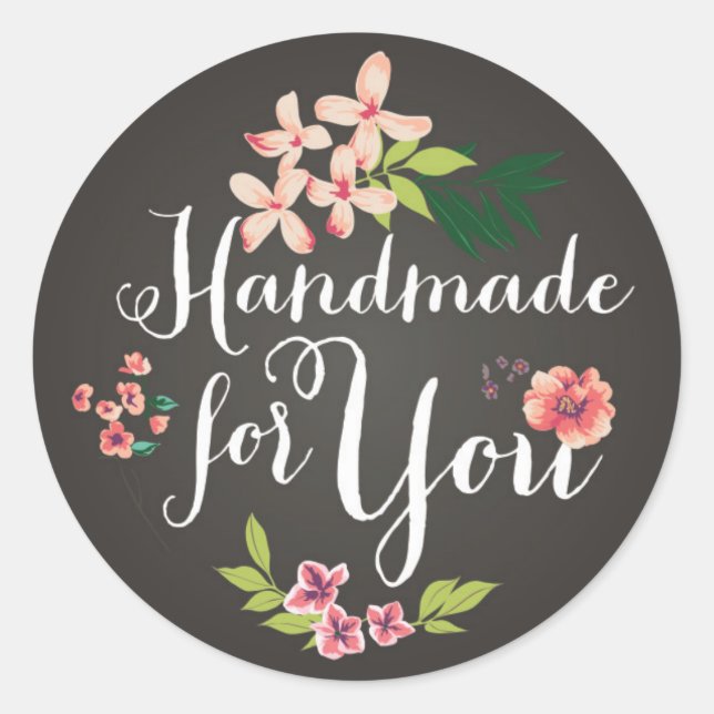 Handmade for You Sticker (Front)