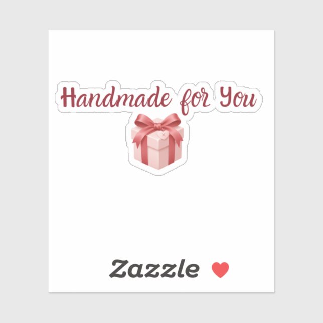 Handmade for You Sticker | Cute Gift Packaging Lab (Sheet)