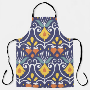 Handmade Ikat: Ethnic Boho Fabric Apron