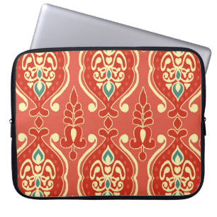 Handmade Ikat: Ethnic Boho Fabric Laptop Sleeve