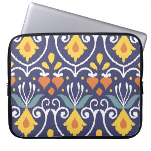 Handmade Ikat: Ethnic Boho Fabric Laptop Sleeve