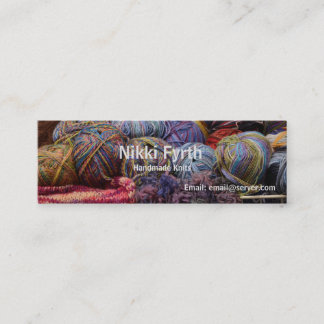 Handmade Knits business card