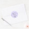 Handmade love typography minimalist  purple