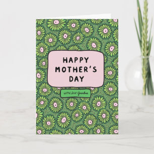 Handmade Mothers Day Wishes Card