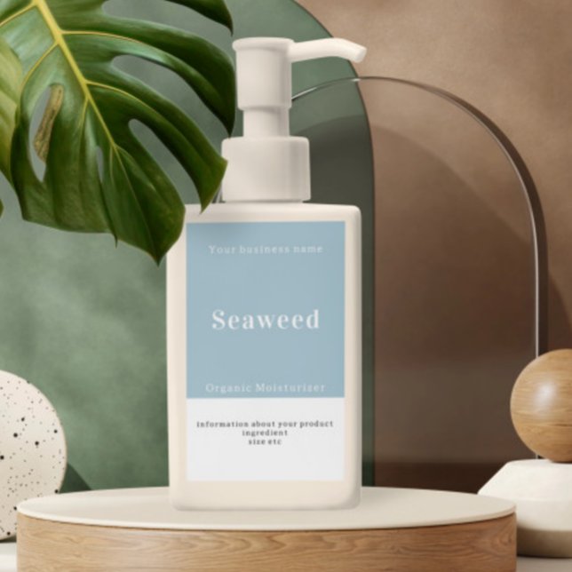 Handmade Personalised Product Information  Rectangular Sticker (Handmade Personalized Product Information Rectangular Stickers by Ricaso for your craft creations)