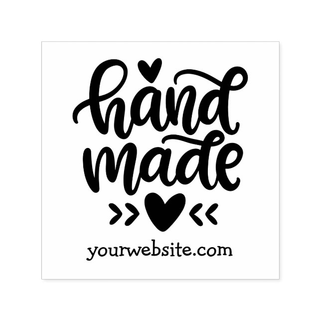 Handmade Personalised  Self-inking Stamp (Design)