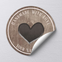 Handmade Product Rustic Wooden Heart