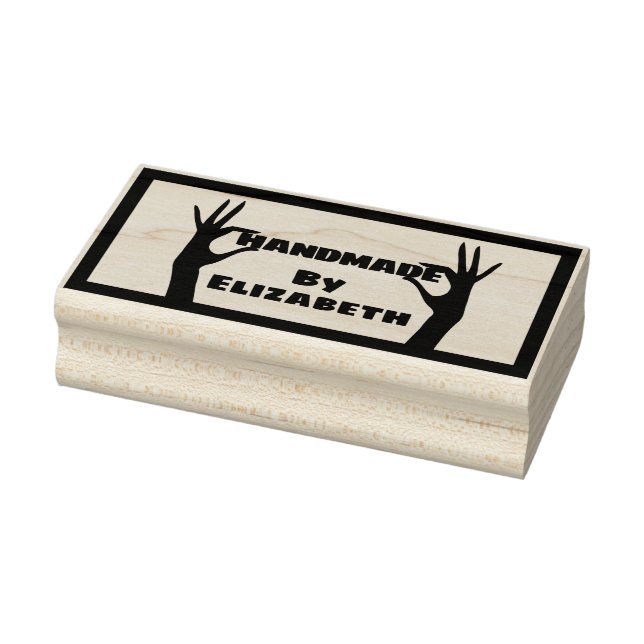Handmade Rubber Stamp (Stamp)
