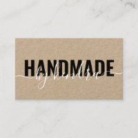 Handmade Rustic Elegant Kraft
