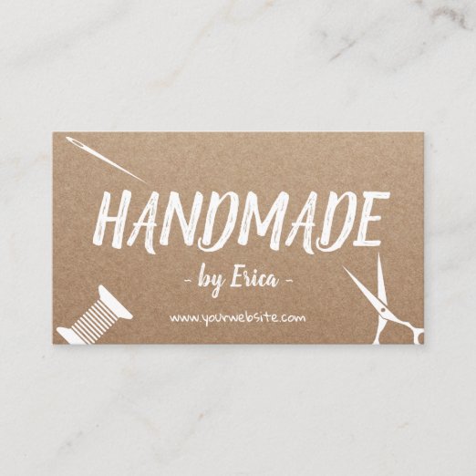 Handmade Crafts Business Cards | Zazzle AU