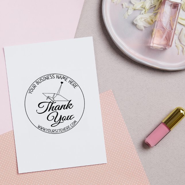 Handmade Small Business Thank You  Rubber Stamp (Creator Uploaded)