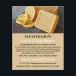 Handmade Soap, Candle & Soap Maker Advertising Flyer<br><div class="desc">Handmade Soap,  Candle & Soap Maker Advertising Flyers By The Business Card Store.</div>