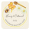 Handmade Soap Sticker Honey and Oatmeal