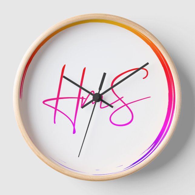 Handmade Sound Clock (Front)