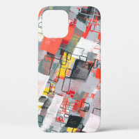Handmade surreal abstract pattern. Modern artistic