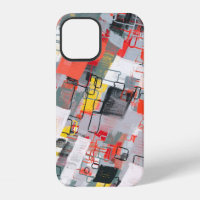 Handmade surreal abstract pattern. Modern artistic