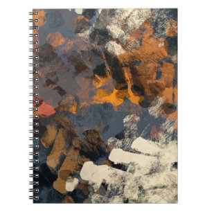 Handmade surreal abstract pattern. Modern artistic Notebook