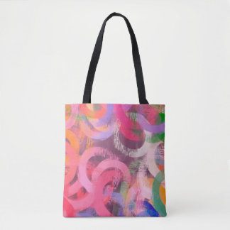 Handmade surreal abstract pattern. Modern artistic Tote Bag