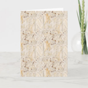 Handmade Textured Paper-look Rustic Greeting Card