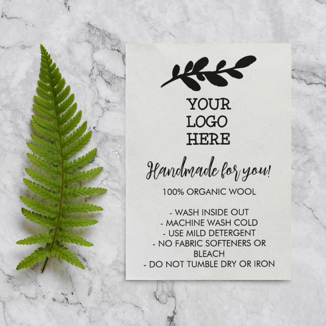 Handmade Wash Instructions Social Media Logo (Creator Uploaded)