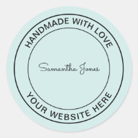 Handmade with Love Craft DIY Cool Hipster Business