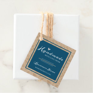 Handmade with Love Custom Business Label