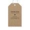 Handmade with Love - Elegant Rustic Kraft Custom