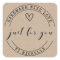 Handmade With Love Kraft Personalised Sticker