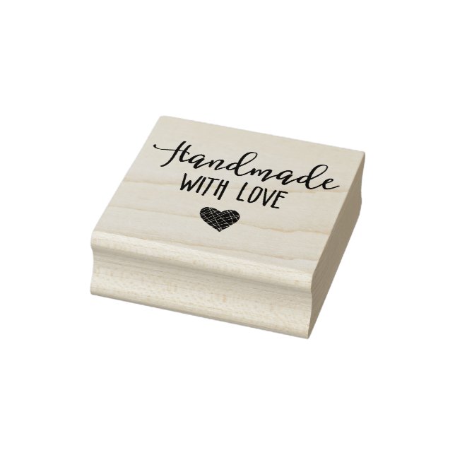 Handmade with Love Rubber Stamp (Stamp)